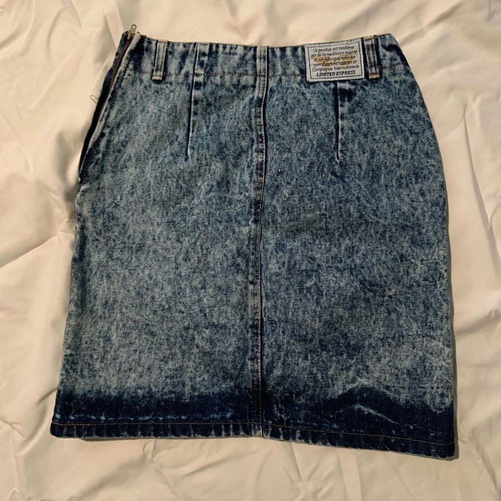 Vintage 80’s denim skirt